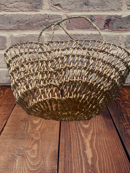 Hand-Woven African Utility Basket